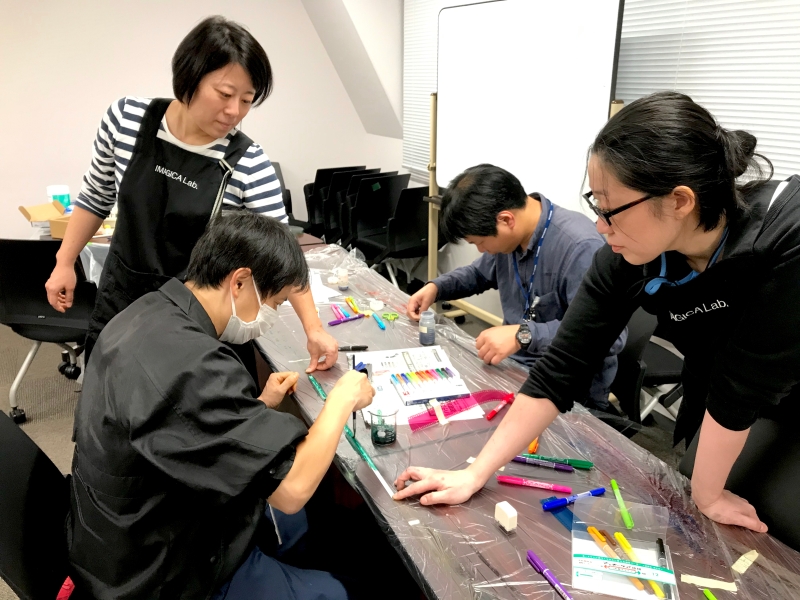 許岑竹「探查日本電影膠卷藝術創作與教育文化」活動紀錄：日本Imagica Lab參與工作坊成員